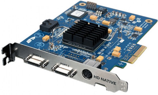 Avid Pro Tools HD native PCIe