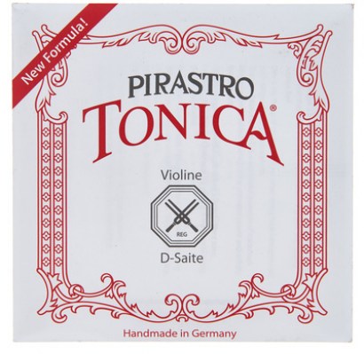 Pirastro Tonica Violin D 3/4 - 1/2 med