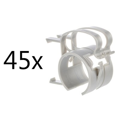 Stairville Snap silver 45 pcs