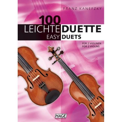 Hage Musikverlag 100 Leichte Duette Violine