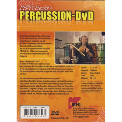Voggenreiter Pitti Hecht`s Percussion DVD