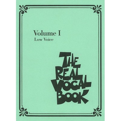 Hal Leonard Real Vocal Book (Low) Vol.1
