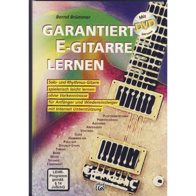 Alfred Music Publishing Garantiert E-Gitarre DVD