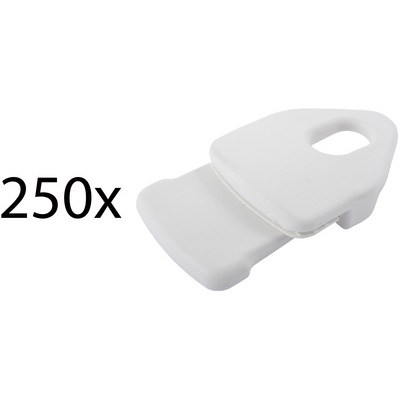 Holdon Mini Clip White 250pcs Pack