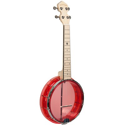 Gold Tone Little GEM Banjo Uke Ruby Red