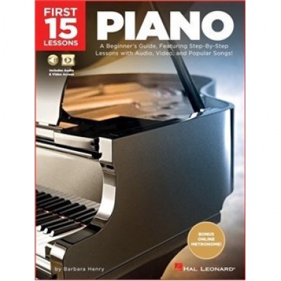 Hal Leonard First 15 Lessons - Piano