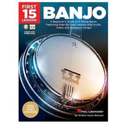 Hal Leonard First 15 Lessons: Banjo