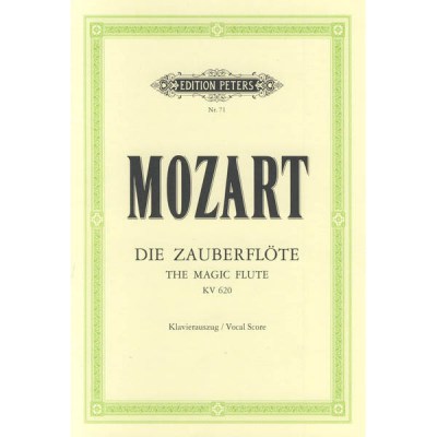 C.F. Peters Mozart Zauberflote KV 620