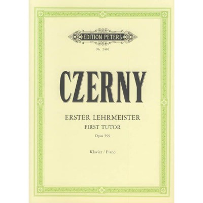 C.F. Peters Czerny Erster Lehrmeister