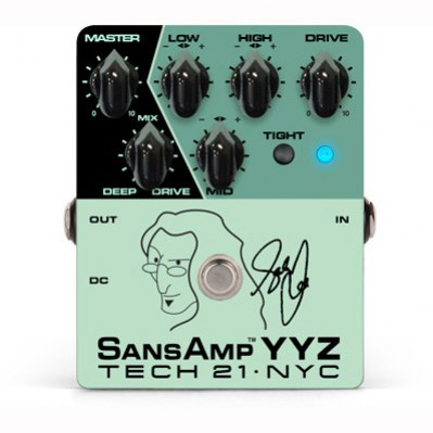 Tech 21 SansAmp Geddy Lee YYZ Preamp