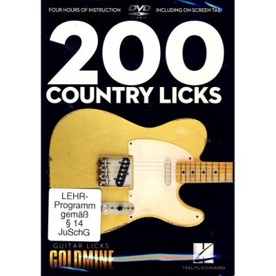 Hal Leonard 200 Country Licks-Guitar Licks