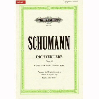 Edition Peters Schumann Dichterliebe op. 48
