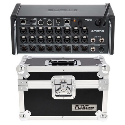 Midas MR 18 Flyht Case Bundle