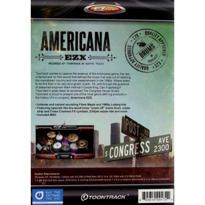 Toontrack EZX Americana