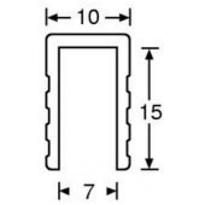Adam Hall 6200 Capping Channel 7mm