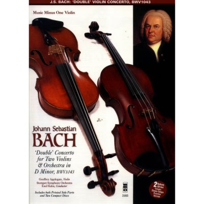 Music Minus One Bach Double Concerto (Vl)