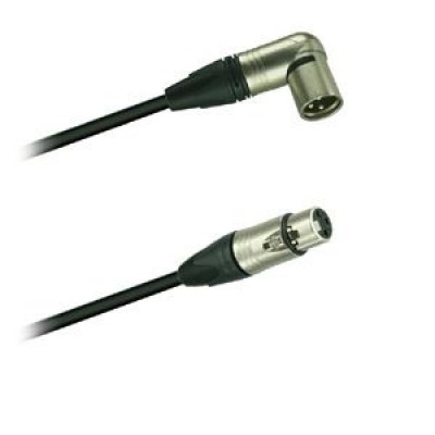 pro snake XLR Patch Angled/male 1m