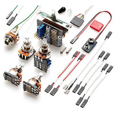 EMG 3 Pickups Wiring Kit Push/Pull