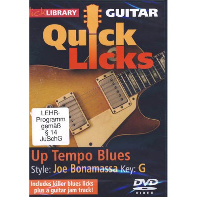 Music Sales Quick Licks Joe Bonamassa