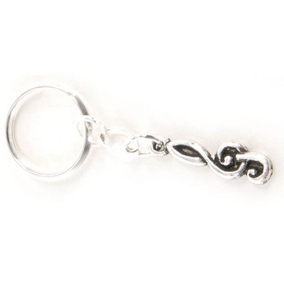 Musikboutique Hahn Keyring Treble Clef