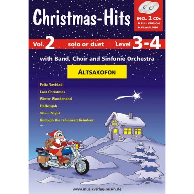 Musikverlag Raisch Christmas-Hits 2 (A-Sax)