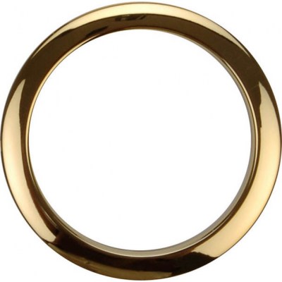 Bass Drum O's 4" Brass round HBR4