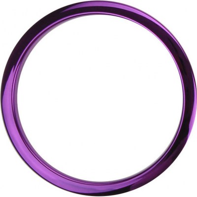 Bass Drum O's 6" Purple Chrome round HCP6