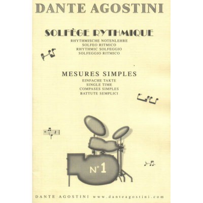 Dante Agostini Solfege Rhythmique Vol.1