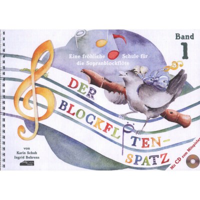 Schuh Verlag Der Blockflotenspatz Bd.1 CD