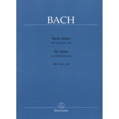 Barenreiter Bach Six Suites Cello