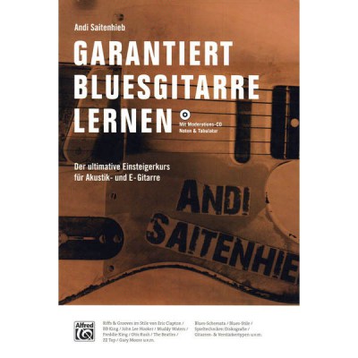 Alfred Music Publishing Garantiert Bluesgitarre lernen