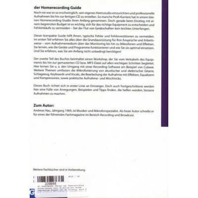 GC Carstensen Verlag Der Homerecording Guide