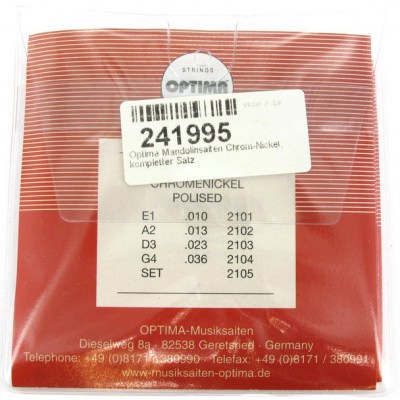 Optima Mandolin Strings Chrome-Nickel