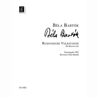 Universal Edition Bartok Rumänische Volkstänze