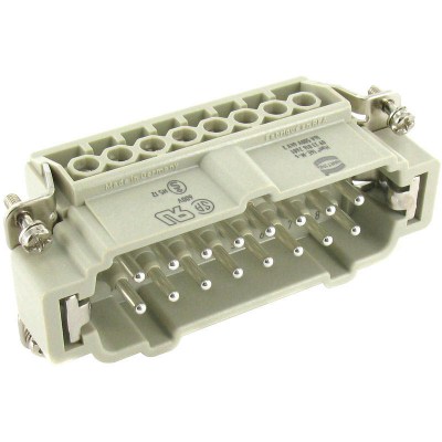 Harting 16pin Male Multipin chassis