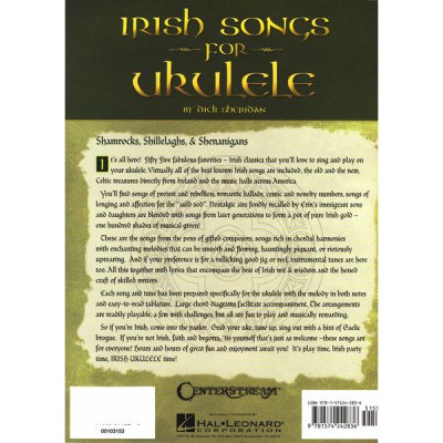 Centerstream Irish Songs For Ukulele