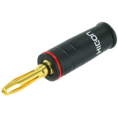 Hicon Banana Plug Red BM07