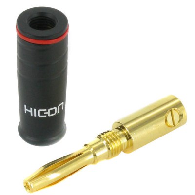 Hicon Banana Plug Red BM07