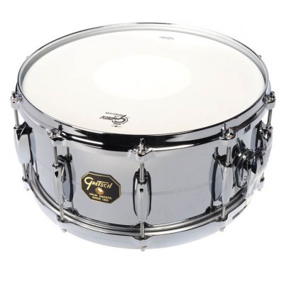 Gretsch 14"x6,5" Snare Chrome o. Brass