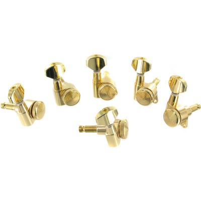 Harley Benton Parts Locking Tuners 6L Gold