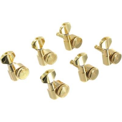 Harley Benton Parts Locking Tuners 6L Gold