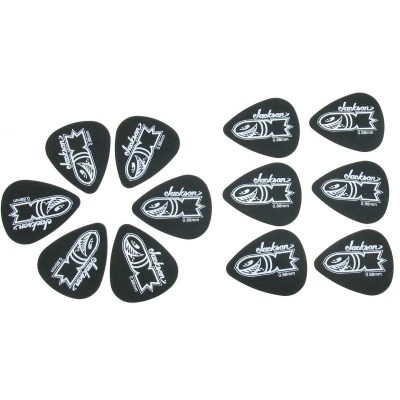 Jackson 351 Black Bomb Picks Med/H