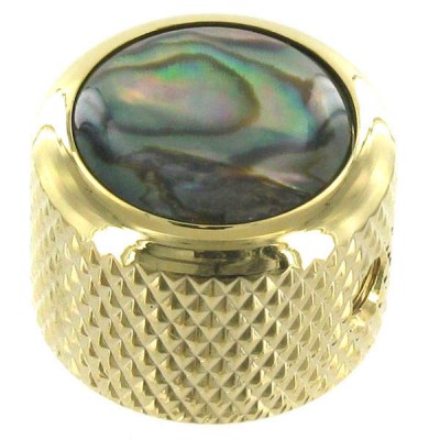 Q-Parts Dome Potiknob Abalone GD