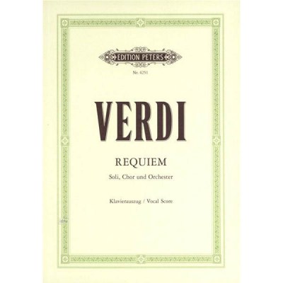 C.F. Peters Verdi Requiem