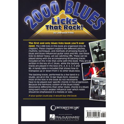 Centerstream 2000 Blues Licks That Rock!