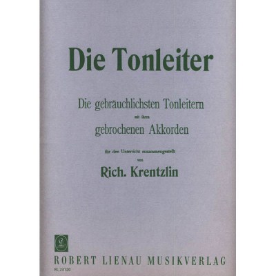 Edition Lienau Krentzlin Die Tonleiter