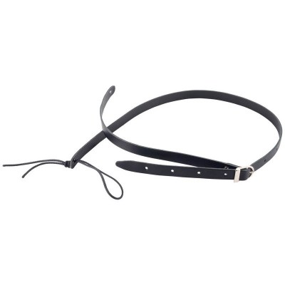 Harley Benton Mandolin Leather Strap Black