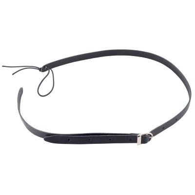 Harley Benton Mandolin Leather Strap Black