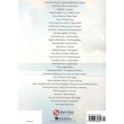 Hal Leonard Beautiful Pop Ballads