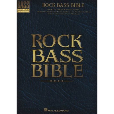 Hal Leonard Rock Bass Bible